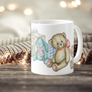 Mug Matin de Noël de la famille Teddy Bear