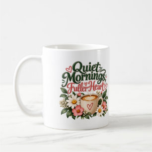 Mug Matins Calmes Café Amoureux Floral