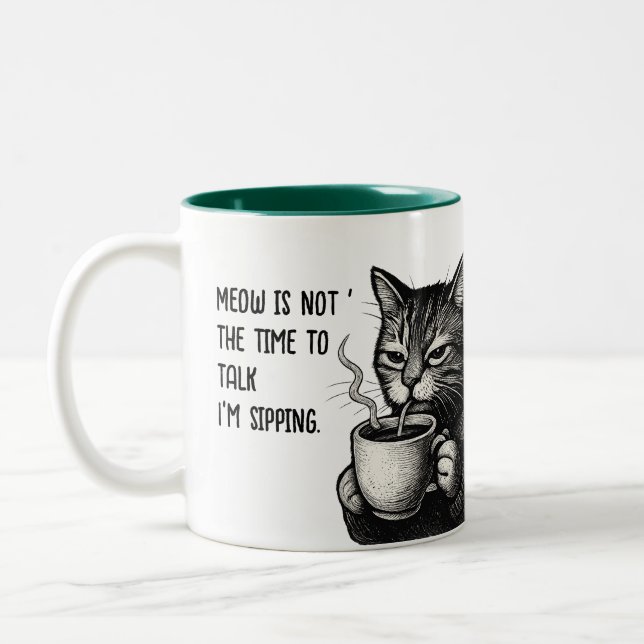 Mug Matins Purr-fect (Gauche)
