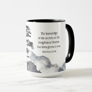 Mug Matthew 13:11 Secrets du Royaume du Ciel