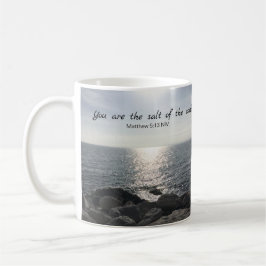 Mug Matthieu 5:13 Vous êtes le sel de l'océan terrestr