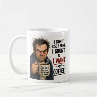 Mug Maussade sans mon café