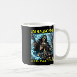 Mug Mauvais Squelette Autisme non diagnostiqué Brainro