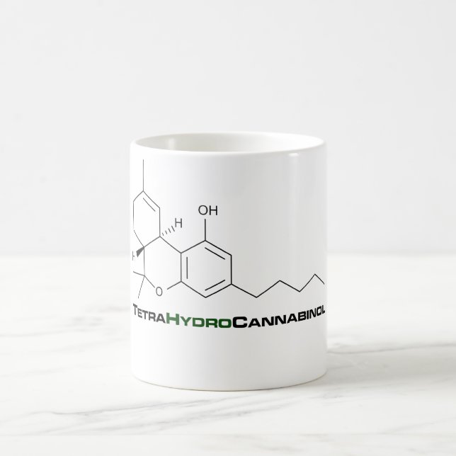 Mug Mauvaise herbe de THC (Centre)