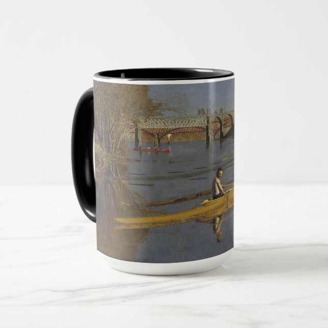 Mug Max Schmitt dans une seule sculpture Thomas Eakins (Devant gauche)