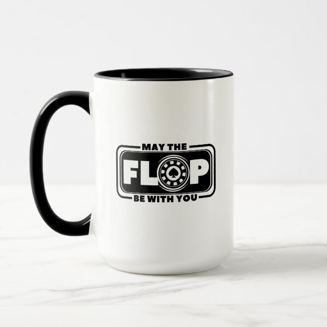 Mug May the Flop Be With You - poker et cinéma (Gauche)