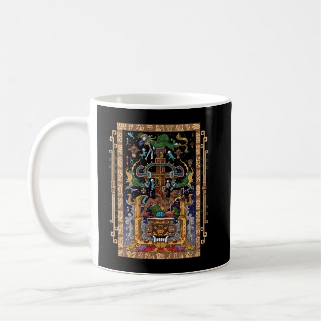 Mug Mayan Astronaut King Pakal (Gauche)