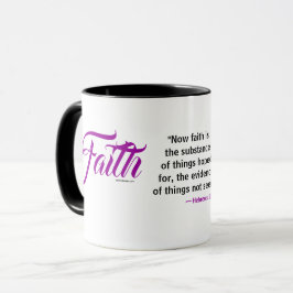 Mug MDILLONDESIGNS.COM présente #FAITH Scripture
