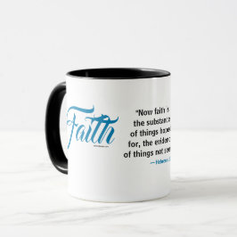 Mug MDILLONDESIGNS.COM présente #FAITH Scripture