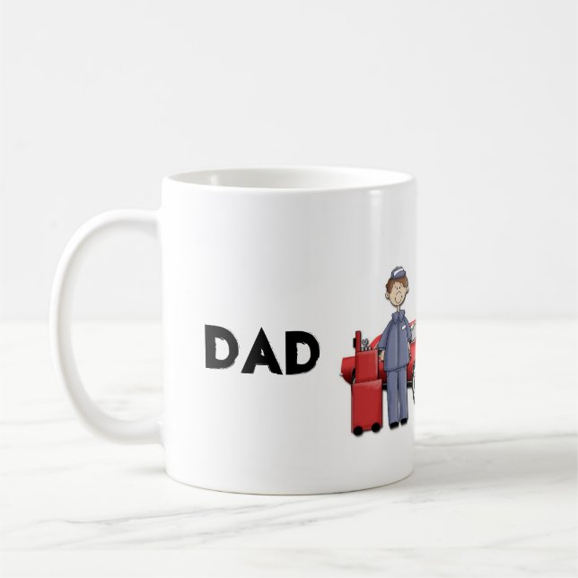Mug Mécanicien automobile de papa (Gauche)