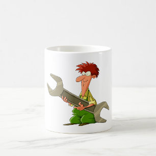 Mug Mécanicien Clé à écrou géante