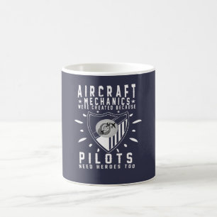 Mug Mécanicien d'aviation