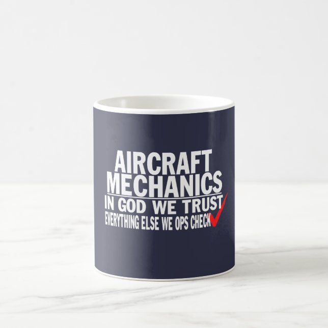 Mug Mécaniciens d'aviation (Centre)