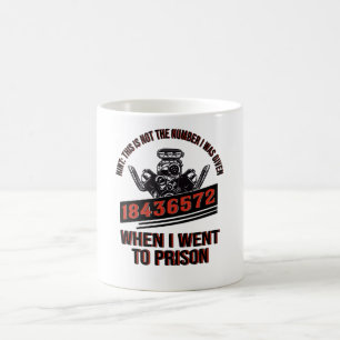 Mug Mécanique du circuit V8 Moteur Piston 8