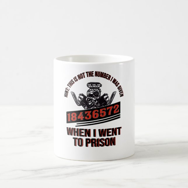 Mug Mécanique du circuit V8 Moteur Piston 8 (Centre)