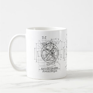 Mug Mécanisme antikythérien dessinant de la purée d