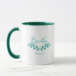 Mug Médaille - Breathe, tu as ce