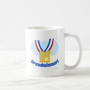 Mug Médaille du gagnant amusant Travail Dessin de vie
