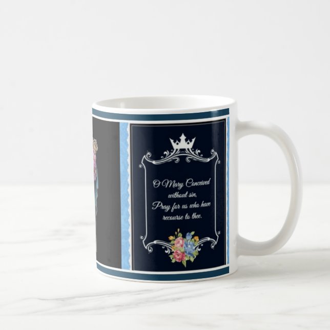 Mug Médaille miraculeuse catholique traditionnelle de (Droite)