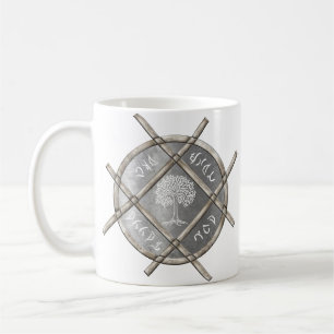 Mug Médaillon argenté symbolique