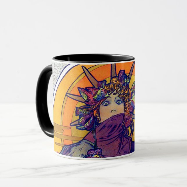 Mug Medea (Medee), Alphonse Mucha (Devant gauche)