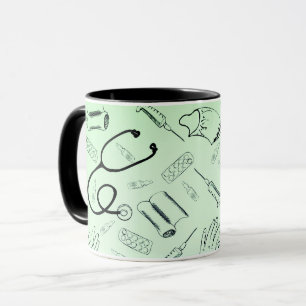 Mug médecin chirurgien vintage