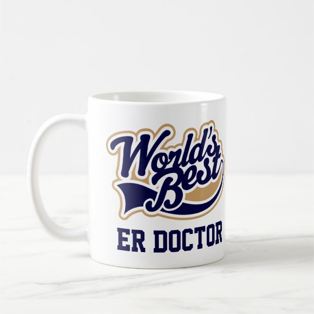 Mug Médecin de salle d'urgence de l'ER (Gauche)