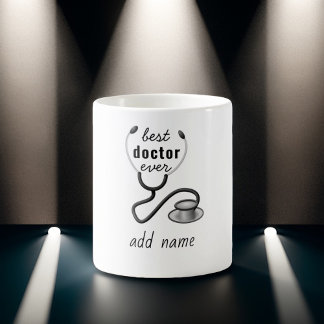 Mug Médecin personnalisé le meilleur merci docteur