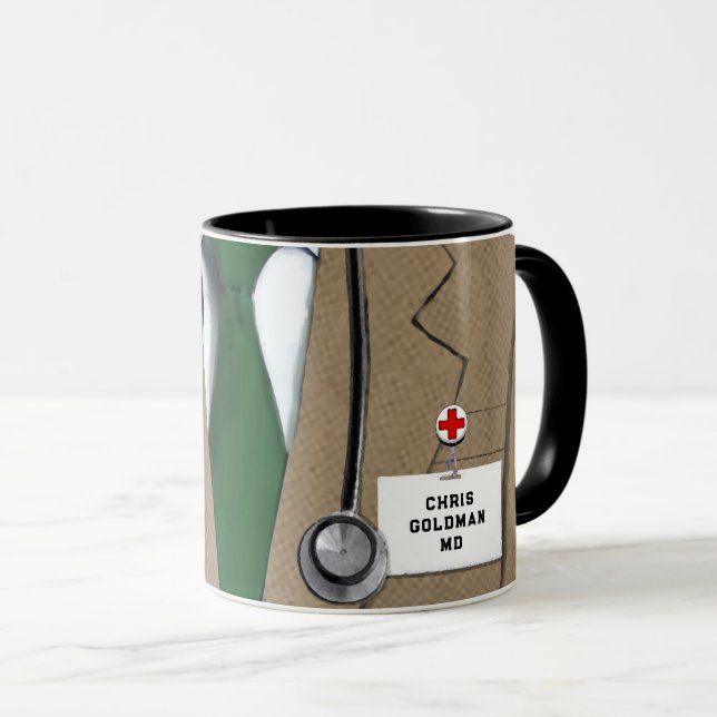 Mug Médecin unique (Devant droit)