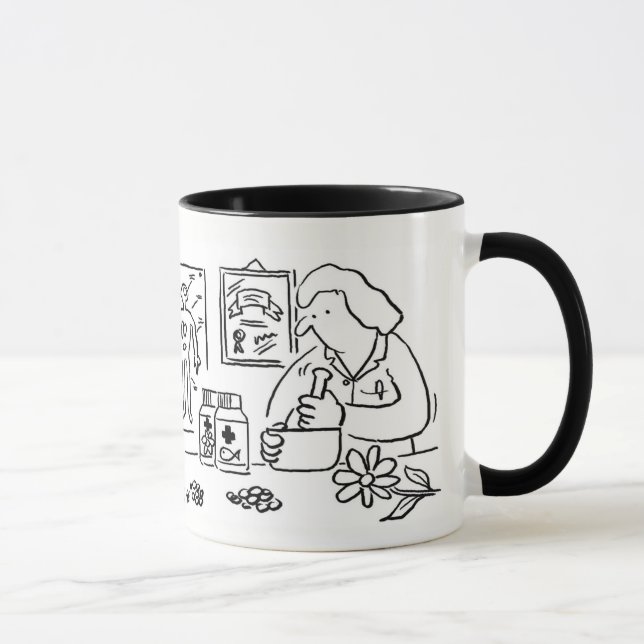 Mug Médecine phytogénétique alternative complémentaire (Droite)