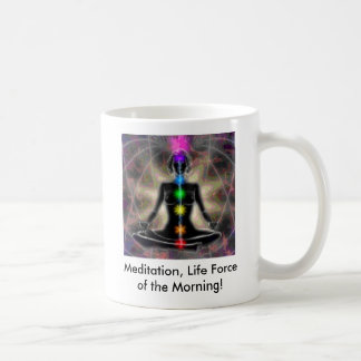 Mug Méditation, force de la vie du matin…