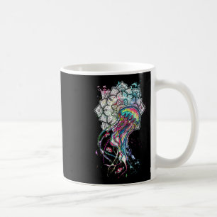 Mug Méduse Aquarelle Chakra Animal Marin Yoga Boho A