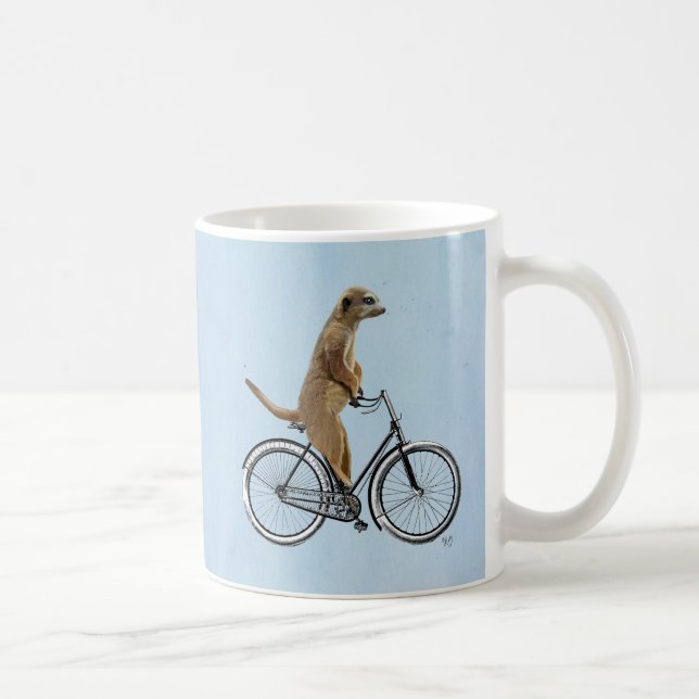 Mug Meerkat à vélo 2 (Droite)