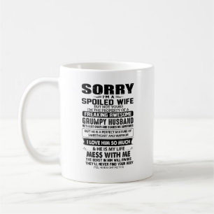 Mug Méfiez-vous de la bête dans mon mari - Humoristiqu