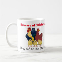 Méfiez-Vous Des Poulets Petits Peckers Vie Ferme