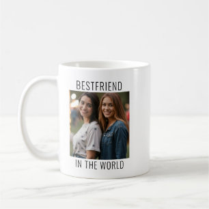 Mug Meilleur ami dans le monde Photo personnalisée