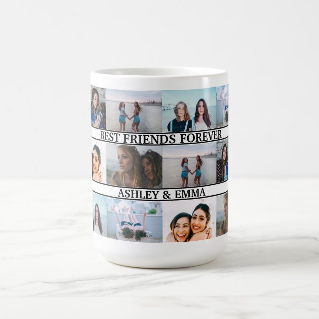 Mug Meilleur Ami Pour toujours Noms Personnalisés 12 P (Centre)