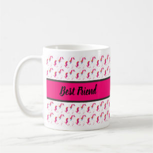 Mug Meilleur ami Unicorn Motif avec nom