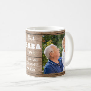 Mug Meilleur Baba Ever Grand-père 2 Collage photo Boi