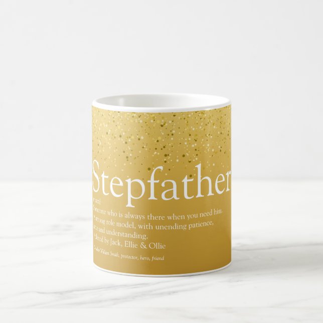 Mug Meilleur Beau-Père, Définition de Beau-Papa en Pai (Centre)