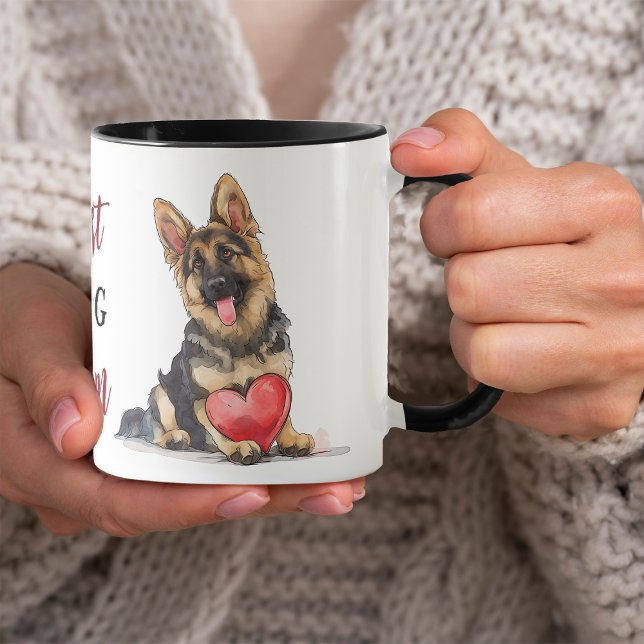 Mug Meilleur berger allemand maman chien (Créateur téléchargé)