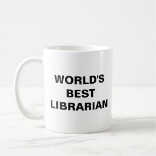 Mug Meilleur bibliothécaire du monde