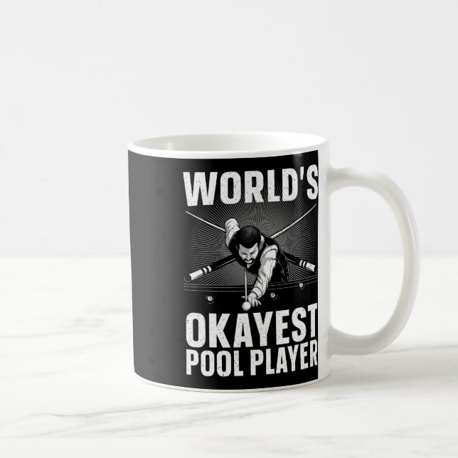 Mug Meilleur Billard Art Pour Hommes Femmes Billard 8  (Droite)
