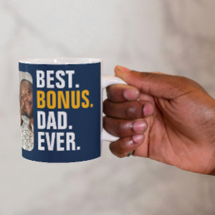 Mug Meilleur Bonus Personnalisé Papa Jamais Stepfather