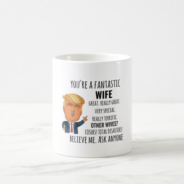 Mug Meilleur cadeau à la femme (Centre)