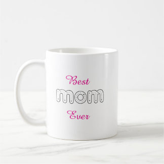 Mug Meilleur Cadeau de Fête des Mères Personnalisé