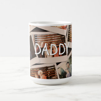 Mug Meilleur cadeau de Fête des Pères avec des photos