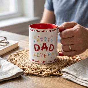 Mug Meilleur Cadeau de Papa pour la Fête des Pères