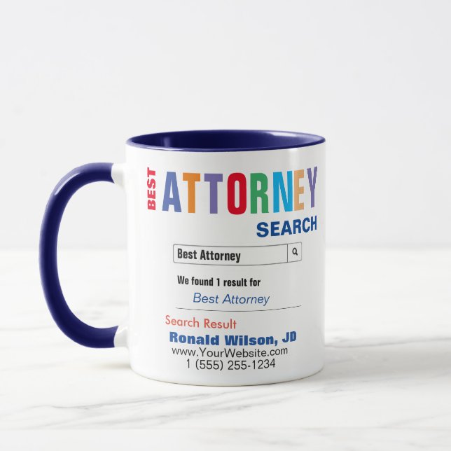 Mug Meilleur cadeau de procureur (Gauche)