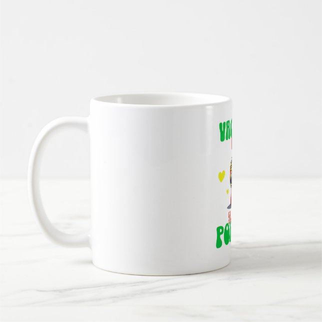 Mug Meilleur cadeau de vacances pour les amateurs de v (Gauche)
